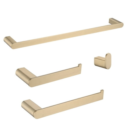 

Officery Wall Mounted 4-Piece Bathroom Accessories