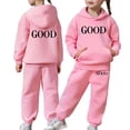 thumbnail image 3 of Boys' Clothing Sets Size 6 Graphic Long Sleeve Hoodies Hoody Sweatshirt Drawstring Pants Loose Fit Kids Fall Outfits Sweat Suit, 3 of 7