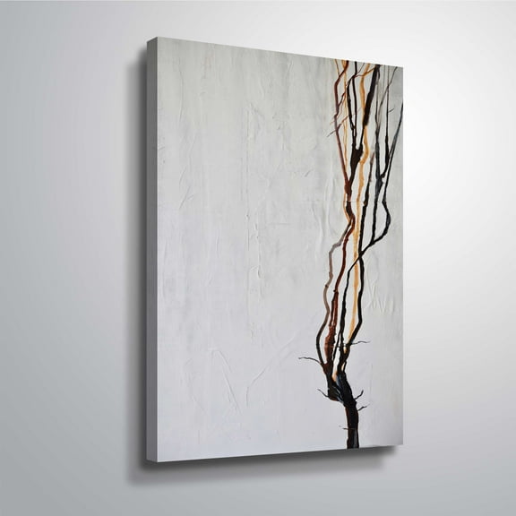 Artwall #4 In the Woods Where I Walk, Gallery Wrapped Canvas by Patricia Coulter