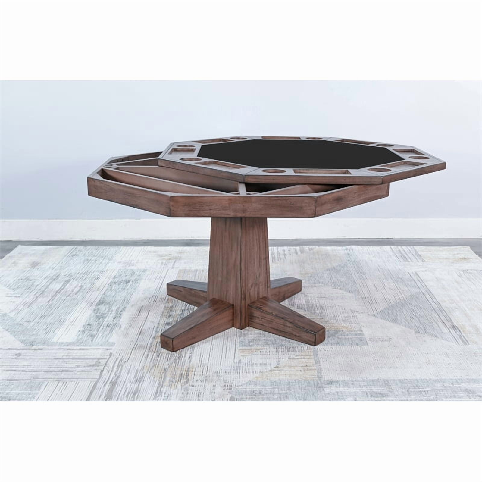 Sunny Designs Reversible Game and Dining Poker Table