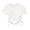 00-White336, variant on Yiyuu Toddler Girls Summer Short Sleeve T-Shirt Casual Solid Side-Tie T Shirt, Sizes 3-14
