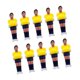 thumbnail image 3 of 10 piezas Foosball Men Reemplazo de jugadores de fútbol Partes de fútbol de fútbol liviano Men de fútbol para sala de juegos de cumpleaños Adultos Amarillo azul oscuro, 3 of 8