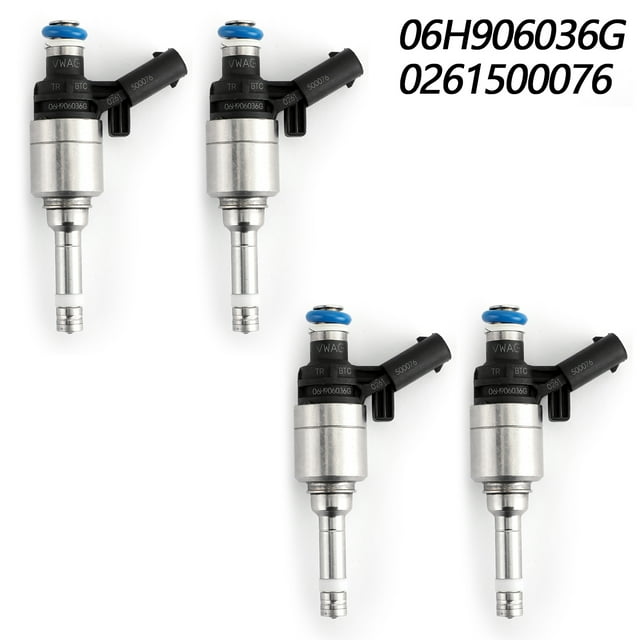 4pcs Fuel Injectors For Audi A4 A3 A5 TT VW T5 Eos CC 2.0L Turbo 0261500076