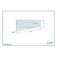 thumbnail image 6 of LifeSong Milestones Inspirational Modern Wooden Wall Hanging Plaque 10x40 - Start Each Day, 6 of 8