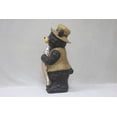 thumbnail image 5 of Garden Statue Standing Bear with Fish Welcome Sign Yard Decor, 5 of 5