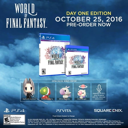 World Of Final Fantasy, Square Enix, PlayStation Vita, Preowned/Refurbished
