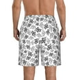 thumbnail image 3 of Naloa Snake Men's Beach Shorts, Surfing shorts, Swim trunks, Quick Dry Swim Trunks for Surfing Beach Fun - Small, 3 of 9