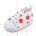 thumbnail image 5 of GYRATEDREAM Unisex Baby Boys Girls High Top Sneaker Soft Anti-Slip Sole Infant Toddler Canvas Denim Shoes 0-18M, 5 of 7