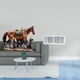 thumbnail image 2 of Escultura De Resina Con Forma De Caballo, Adorno Artístico Con Reloj Digital Para Decoración Del Hogar, La Oficina O La Sala De Estar, Ideal Para Amantes De Los Animales (temperatura Y, 2 of 8