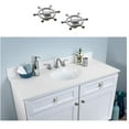 thumbnail image 1 of 2 Pcs Self-Stick Zinc Alloy Cabinet Knobs Pull Handle Anchor Shape Drawer Auxiliary Pulls Handle Helper Kitchen Sliding Door Window Wardrobe Handle Sticker Cupboard Knobs (Silver), 1 of 7
