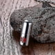 thumbnail image 3 of Collar con colgante de CÁPSULA de ACERO inoxidable shaofei cadena de 20 pulgadas medicamento de ALERTA médica, 3 of 4