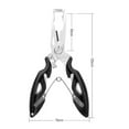 thumbnail image 5 of Flexible Angling Pliers Wear-Resistant Stainless Steel Automatic Reset Spring Lure Pliers for Fishing, 5 of 7