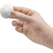 Small Cotton Balls for Make-Up, Simply Soft Pure Cotton, Absorbent, Nail Polish Removal, Pet Care 200 Count