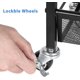 thumbnail image 4 of Carrito de cocina estrecho de 4 niveles con ruedas y cestas de malla, 4 of 6