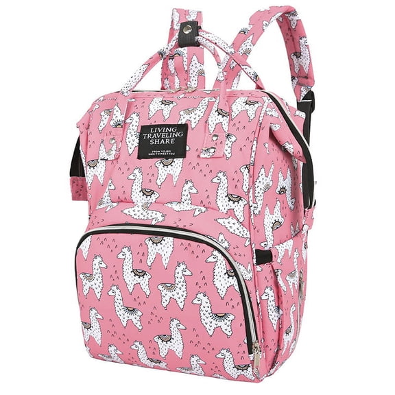 Fashionable Mommy Bag Backpack Large Capacity Waterproof Multifunction Travel Backpack Maternity Baby Changing Bags Baby Stroller Backpack Diaper Bags