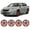 16 inch- Black Lacquer and Red Lacquer, variant on 16 inch Hubcaps for 2013-2018 Nissan Altima Sedan, Snap-On Black Lacquer Design 16 inch Steel Wheel Cover(4 Pack)