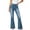 Light Blue, variant on Vivianyo HD Women's Button‑Front Flare Denim Jeans, Denim Pants Patch Pocket for Women, Fashion Denim for Social Occasions, Sizes XS-3XL