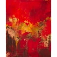 thumbnail image 2 of Gardner, Jennifer 12x14 Black Ornate Wood Framed with Double Matting Museum Art Print Titled - Copper and Red I, 2 of 4