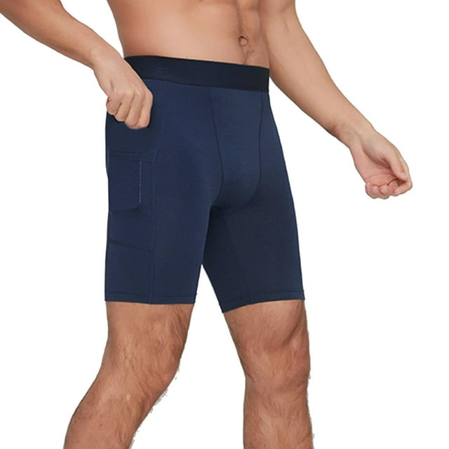 Pantalon de Course Moulant pour Hommes pour l'Entraînement et – Pantalon de Compression Extensible de Base de Basketball pour Hommes