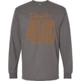thumbnail image 3 of Inktastic Chapter 40 Fortieth Birthday Leopard Print Long Sleeve T-Shirt, 3 of 5
