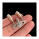 thumbnail image 3 of Collar de perlas, accesorios para mujer, colgantes brillantes de alta gama, collar de clavícula de estilo vintage., 3 of 5