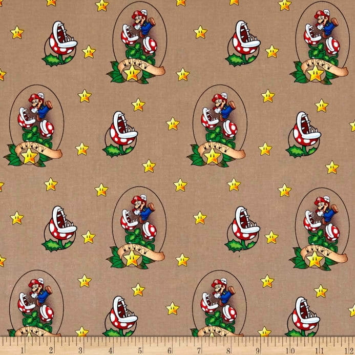 Nintendo Super Mario 65869 Lucky Mario Brown Springs Creative 100