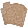 thumbnail image 2 of Motor Trend Performance Plus Rubber Car Floor Mats - Heavy Duty Semi-Custom All-Weather Liners - 4pc Set, 2 of 9