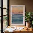 thumbnail image 6 of Above the June Gloom 05 - Los Angeles California Photography Sunset Nature Minimalist Pastel Scenic Oak Framed Wall Art Print 5 x 7 inches, 6 of 59