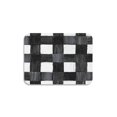thumbnail image 3 of Abstract Black and White Stripe Diatomaceous Earth Water Absorbent Mat, Anti-Slip Rubber Backing, 23.6" x 19.7", 3 of 11