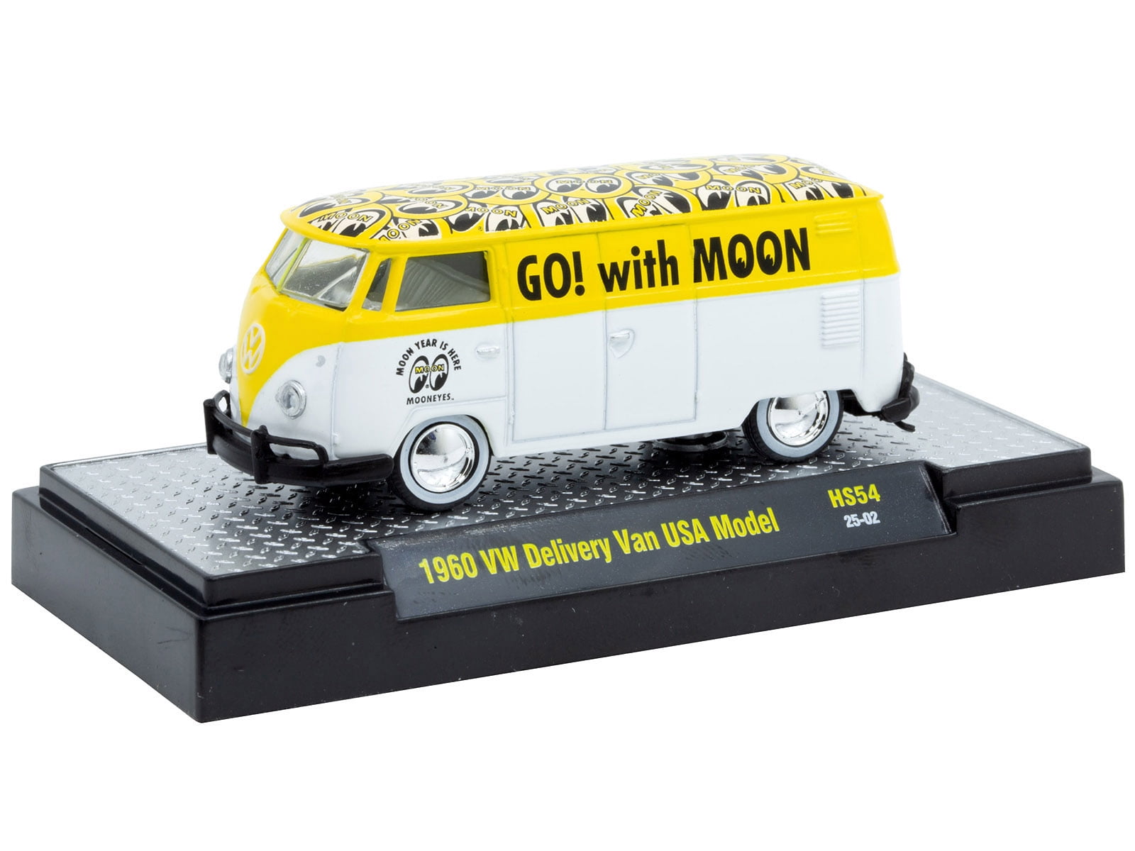 M2 Machines 1960 VW Delivery Van Pan Am Turquoise, White Top