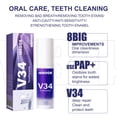 thumbnail image 4 of Price Slashed! Purple Teeth Whitening Toothpaste Deep Cleans Tartar Teeth Stains Mouth Odor Fresh Breath Toothpaste 30ML for a Limited Period, 4 of 4