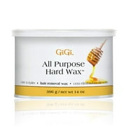 GiGi All Purpose Hair Removal Hard Wax for All Skin Types, 14 oz