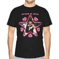 thumbnail image 1 of T-shirt Homme Manches Courtes Été Décontracté Col Rond Noir, 1 of 7