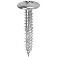 Teks 21512 Lathe Screw, NO 8 x 1-1/4 in, Steel, Zinc Plated