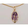 thumbnail image 7 of Natural Handmade Crystal Feng Shui Necklace , Amethyst,Feng shui Necklace, 7 of 7