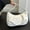 White, variant on Specollect Clearance 1Pcs Shoulder Bags for Women, PU Shoulder Bag, Lady Underarm Bag, Mini Handbags and Zipper Closure - Gift for Christmas, Birthday and Anniversary