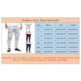 thumbnail image 4 of Eashery Cargo Pants Trousers Stretch Taper Leg Regular Fit Cargo Pant Outdoor Straight Type Fitness Pants Linen Pants Men (,3XL), 4 of 4
