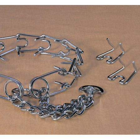 Silver Hammered Collar - Hamilton Pet Company-Extra Links For C3800 Dog Collar- Silver 3.8mm/large