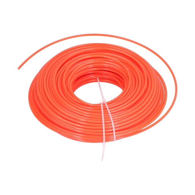 Trimmer Replacement Line, Trimmer Line Orange Wear 50m For Garden