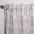 thumbnail image 3 of Designart 'Circular Retro Pattern III' Mid-Century Modern Curtain Panel, 3 of 5