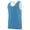 Blue, variant on Adult Wicking Polyester Reversible Sleeveless Jersey