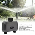 thumbnail image 4 of Sprinkler Water Timer, Adjustable Smart Water Timer Battery Cover Rubber Ring 2 Zone Support Time Setting UV Resistant  for Garden, 4 of 7