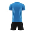 thumbnail image 4 of LWNYDPLSD Kids Soccer Jerseys Set Boys 2 Piece Football Outfits Teen Boys Training Team Athletic Workout Short Sleeve Shirts+Quick Dry Fitness Shorts Suit for Gym Sport Toddler Boys Clothes, 4 of 5