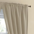 thumbnail image 4 of Mainstays Microfiber Window Curtain, 40" x 84", Brownstone Brown, 4 of 5