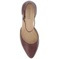 thumbnail image 5 of Journee Womens Bettie Almond Toe Mid Heel Pumps, Widths Available, 5 of 10