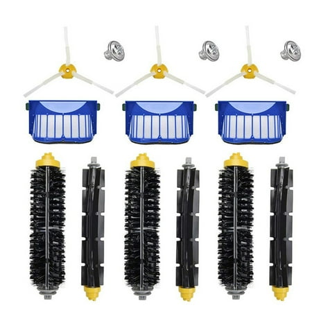 

GETHOME 1set Accessories Cleaning Flexible Beater Brushes For IRobot 600 Series