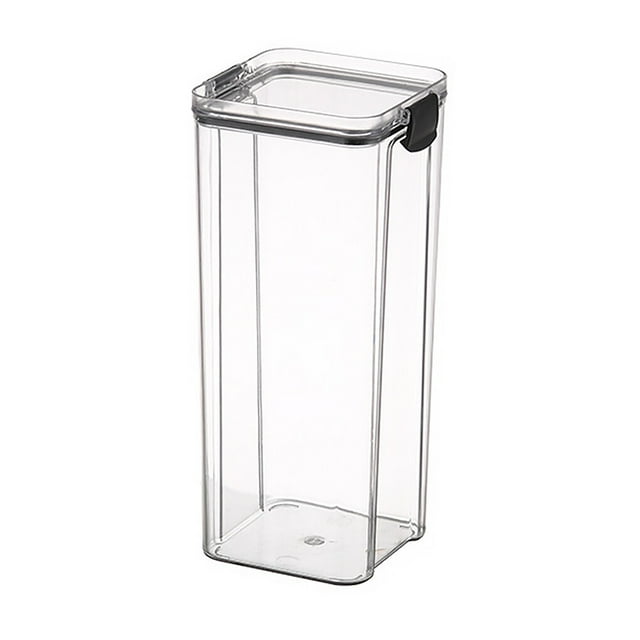 Langgg Food Storage Container with Airtight Lids Kitchen Rice Dispenser Spices Baking Flour Organizer Case Indoor Houseware Kitchen 1800ML