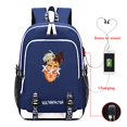 thumbnail image 1 of American Hip Hop Singer XXXTentacion Mochila USB Luminosa Carga Bolsa De La Escuela Viaje Ordenador, 1 of 4