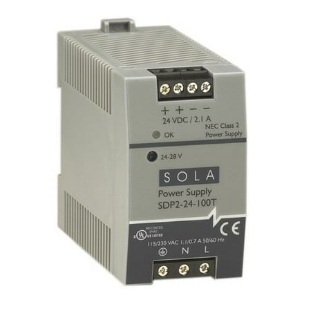 Hevi Metal - Sola/Hevi-Duty SDP2-12-100T DC Power Supply, 10-12 VDC, 3-2.5 Amp, 43-67 Hz