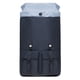 thumbnail image 3 of Mochila de lona vintage Kaukko Mochila de senderismo para viajes al aire libre Mochilas escolares KAUKKO KD01-Black, 3 of 5
